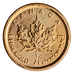 2018 1/10 oz Canadian Gold Maple Leaf Bullion Coin thumbnail