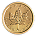 2021 1/4 oz Canadian Gold Maple Leaf Bullion Coin thumbnail