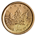 2021 1/10 oz Canadian Gold Maple Leaf Bullion Coin thumbnail