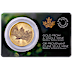 2022 1 oz Canadian Gold Maple Leaf  - Single Sourced Mine Bullion Coin thumbnail