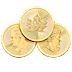 1 oz Canadian Gold Maple Leaf Bullion Coin (Various Years) thumbnail