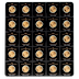 2022 25 x 1 Gram Canadian Gold Maplegram25 Gold Bullion Coin Pack thumbnail