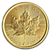 2019 1 oz Canadian Gold Maple Leaf Bullion Coin thumbnail