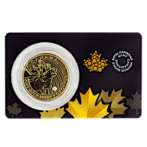 2019 1 oz Canadian Gold Moose Bullion Coin