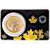 2014 1 oz Canada Howling Wolf Gold Bullion Coin thumbnail