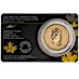 2014 1 oz Canada Howling Wolf Gold Bullion Coin thumbnail