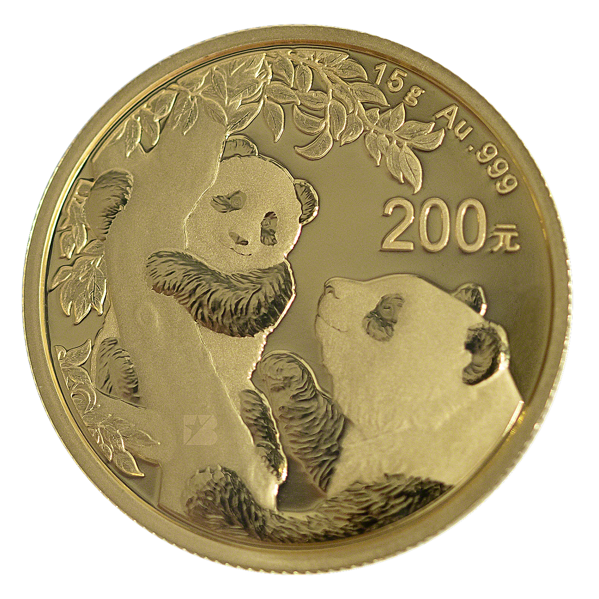 Chinese Gold Panda 2021 - 15 g - BullionStar Singapore