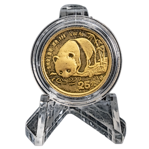 1987 1/4 oz Chinese Gold Panda Coin
