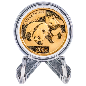 2008 1/2 oz Chinese Gold Panda Coin