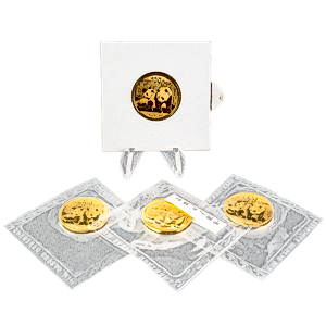 4 pcs of 1/4 oz 2010 Chinese Gold Panda Coins – Total 1 oz Gold