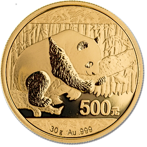 2016 30 Gram Chinese Gold Panda Bullion Coin