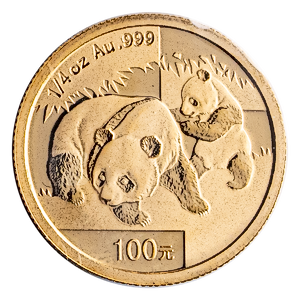 2008 1/4 oz Chinese Gold Panda Bullion Coin