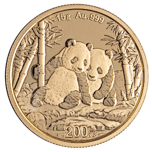 2026 15 Gram Chinese Gold Panda Bullion Coin