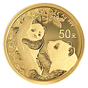 Chinese Gold Panda 2021 - 3 g