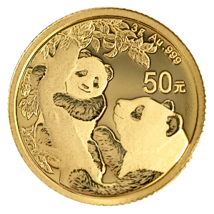 2021 3 Gram Chinese Gold Panda Bullion Coin