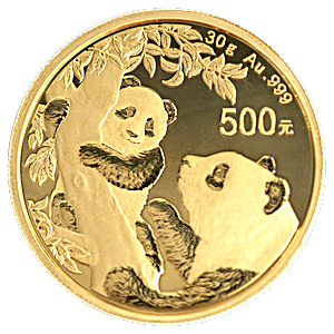 Chinese Gold Panda 2021 - 30 g
