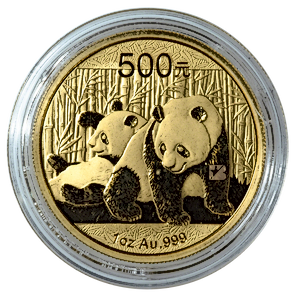 2010 1 oz Chinese Gold Panda Bullion Coin