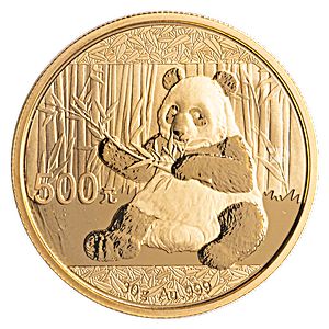 2017 30 Gram Chinese Gold Panda Bullion Coin