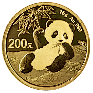 2020 15 Gram Chinese Gold Panda Bullion Coin