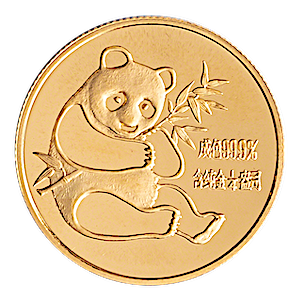 1982 1/4 oz Chinese Gold Panda Bullion Coin