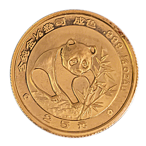 Chinese Gold Panda 1988 - 1/4 oz