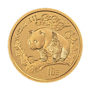 Chinese Gold Panda 1997 - 1/10 oz