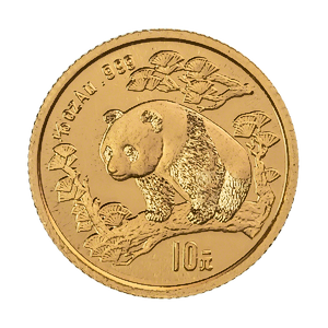 1997 1/10 oz Chinese Gold Panda Bullion Coin