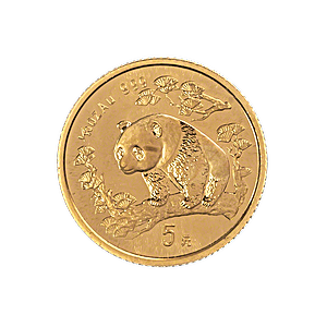 Chinese Gold Panda 1997 - 1/20 oz