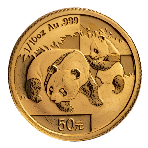 2008 1/10 oz Chinese Gold Panda Bullion Coin