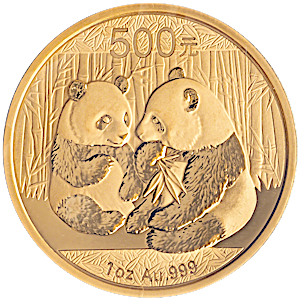 2009 1 oz Chinese Gold Panda Bullion Coin