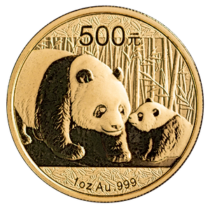 2011 1 oz Chinese Gold Panda Bullion Coin
