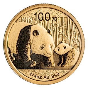 2011 1/4 oz Chinese Gold Panda Bullion Coin