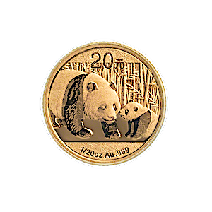 2011 1/20 oz Chinese Gold Panda Bullion Coin