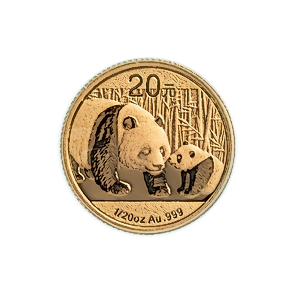2011 1/20 oz Chinese Gold Panda Bullion Coin