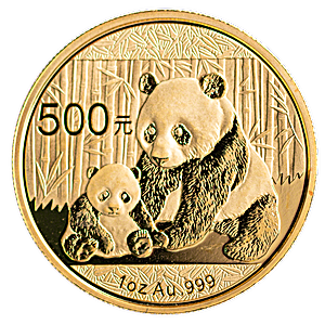 Chinese Gold Panda 2012 - 1 oz
