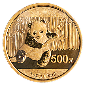 2014 1 oz Chinese Gold Panda Bullion Coin