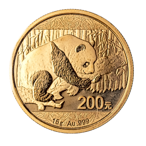 2016 15 Gram Chinese Gold Panda Bullion Coin