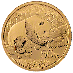 2016 3 Gram Chinese Gold Panda Bullion Coin