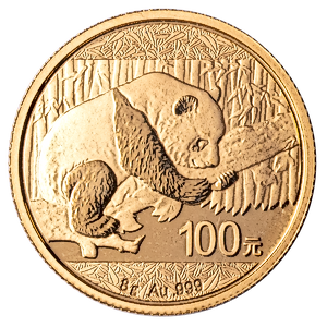2016 8 Gram Chinese Gold Panda Bullion Coin