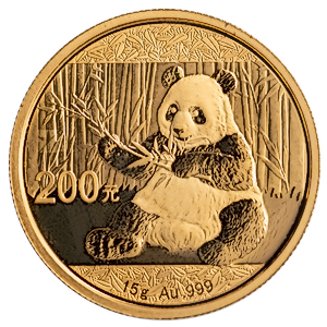 2017 15 Gram Chinese Gold Panda Bullion Coin