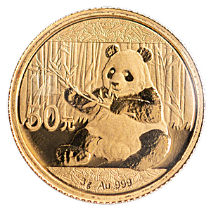 Chinese Gold Panda 2017 - 3 g