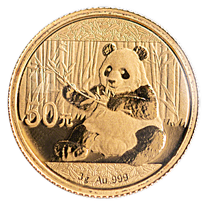 2017 3 Gram Chinese Gold Panda Bullion Coin