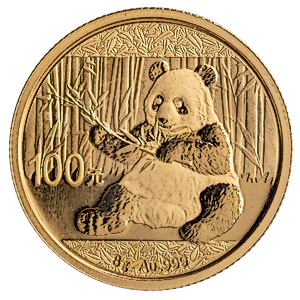 2017 8 Gram Chinese Gold Panda Bullion Coin