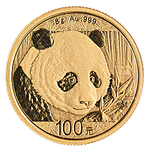 Chinese Gold Panda 2018 - 8 g