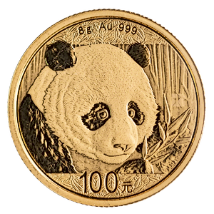2018 8 Gram Chinese Gold Panda Bullion Coin