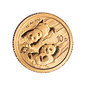 2022 1 Gram Chinese Gold Panda Bullion Coin