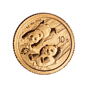 2022 1 Gram Chinese Gold Panda Bullion Coin
