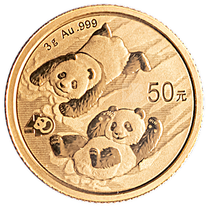Chinese Gold Panda 2022 - 3 g
