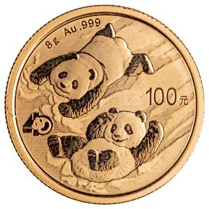 2022 8 Gram Chinese Gold Panda Bullion Coin