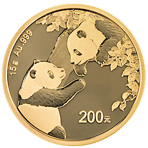 Chinese Gold Panda 2023 - 15 g